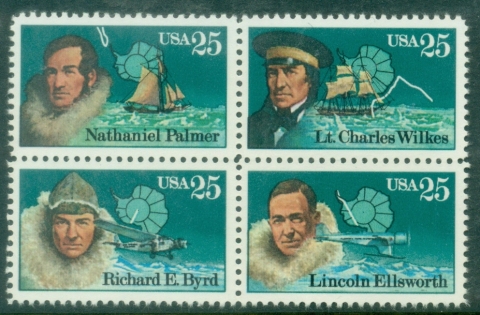 USA-1988-Antarctic-Explores-Issue-MUH