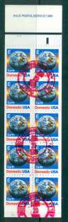 USA-1988-Sc2282-Earth-Booklet-Pane