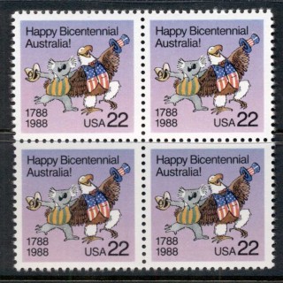 USA-1988-Sc2370-Australian-Bicentennial-blk4-MUH