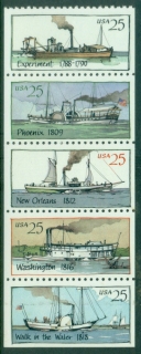 USA-1989-Steamboats-Booklet-pane-MUH_1