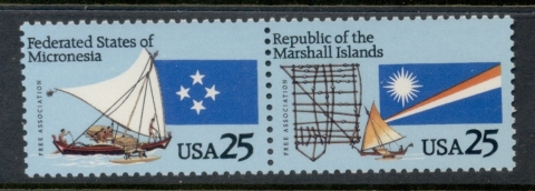 USA-1990-Sc2506-7-Micronesia-Joint-Issue-MUH