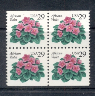 USA-1991-95-Sc2846-African-Violet-MUH