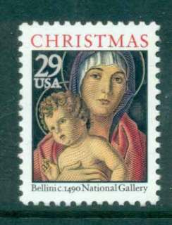 USA-1992-Sc2710-Xmas-Madonna-FU-lot47617