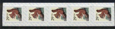 USA-1993-Sc2489-Red-Squirrel-coil-str5-MUH