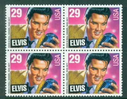 USA-1993-Sc2724-Elvis-Blk-4-MUH-lot33761