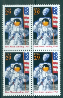 USA-1994-Sc2841-Moon-Landing-Anniv-Blk-4-MUH-lot33760