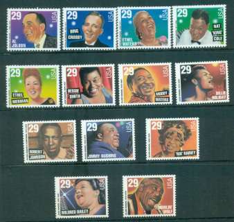 USA-1994-Sc2849-61-American-Music-Series-MUH-lot55479