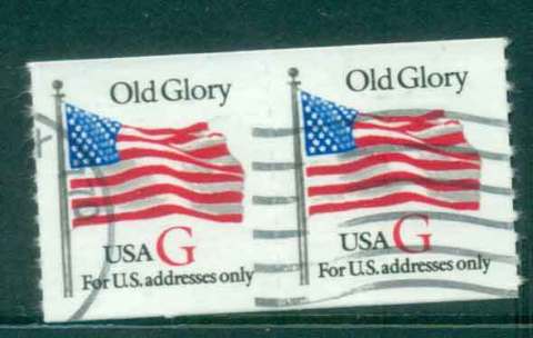 USA-1994-Sc2892-Old-Glory-Red-G-Rouletted-Coil-pr-FU-lot47837