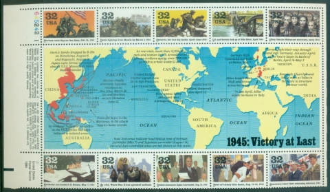 USA-1995-History-of-World-War-II-1945-Victory-at-Last-MUH-XL-Shipping