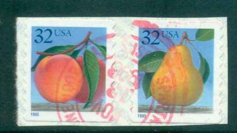 USA-1995-Sc2495-A-32c-Peach