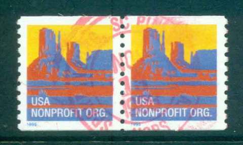 USA-1995-Sc2902-5c-Butte-Coil-pr-FU-lot47979