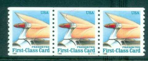 USA-1995-Sc2909-15c-Auto-Tail-Fin-Coil-PS1111-Str-3-MUH-lot48023