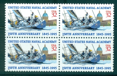 USA-1995-Sc3001-US-Naval-Academy-Blk-4-MUH-lot33774