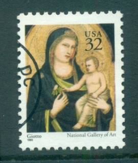 USA-1995-Sc3003-Xmas-Madonna-FU-lot55639