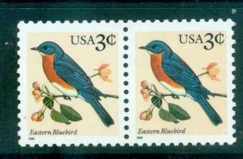 USA-1996-Sc3033-3c-Eastern-Bluebird-pr-MUH-lot48210