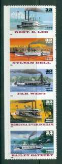 USA-1996-Sc3091-95-Riverboats-Str-5-MUH-lot55674