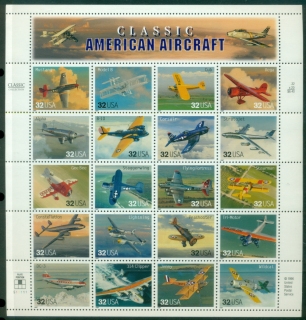 USA-1997-Classic-American-Aircraft-pane-MUH-XL-Shipping