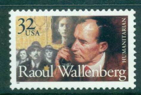 USA-1997-Sc3135-Raoul-Walleberg-MUH-lot55729