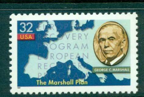 USA-1997-Sc3141-Marshall-Plan-MUH-lot55731