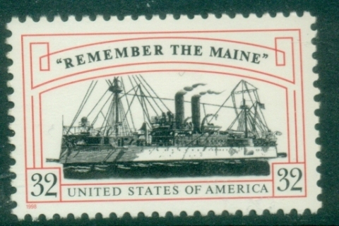USA-1998-Remember-the-Maine-Spanish-American-War-MUH
