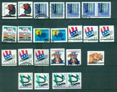 USA-1998-Sc3050-on-Assorted-different-1998-Definitives