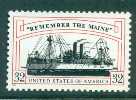 USA-1998-Sc3192-Remember-the-Maine-MUH-lot55782