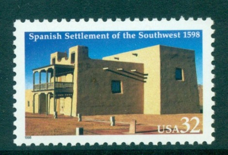 USA-1998-Sc3220-Spanish-settlement-of-the-Southwest-MUH-lot55788