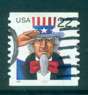 USA-1998-Sc3263-22c-Uncle-Sam-Coil-PNS1111-FU-lot48478