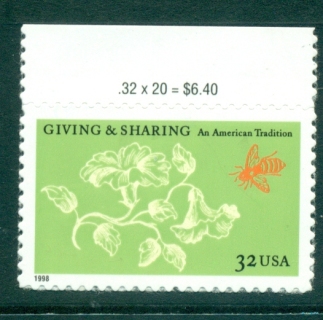 USA-1998-Sc33243-Giving-Sharing-MUH-lot33710