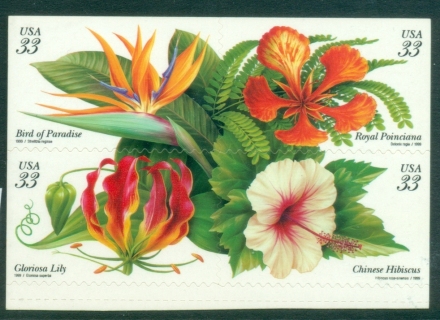 USA-1999-Flowers-Lillies-MUH