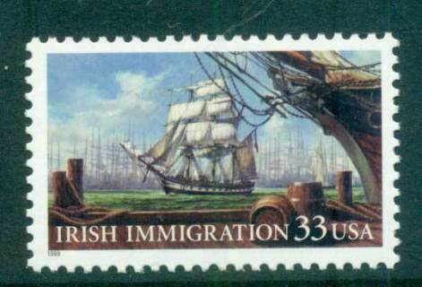 USA-1999-Sc3286-Irish-Immigration-MUH-lot55841