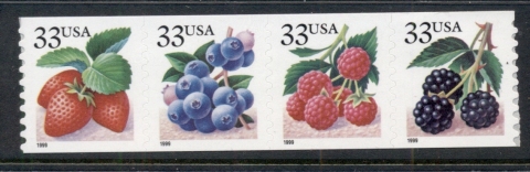 USA-1999-Sc3302-5-Berries-coils-str4-MUH