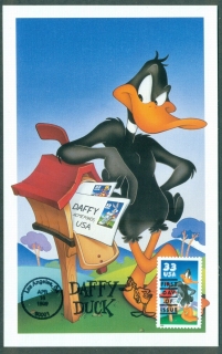 USA-1999-Sc3306-Daffy-Duck-Maxicard-FDI-lot33750