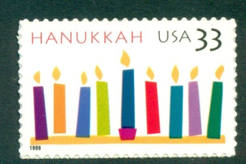 USA-1999-Sc3352-Hanukkah-MUH-lot55881