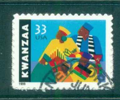 USA-1999-Sc3368-Kwanza-FU-lot48591