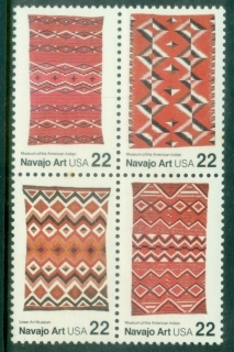 USA-1986-American-Folk-Art-Navajo-blankets-MUH