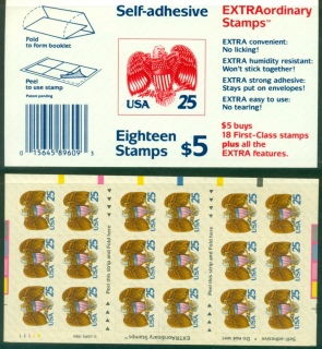USA-1989-Eagle-Shield-booklet-MUH