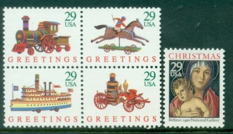 USA-1992-Xmas-MUH