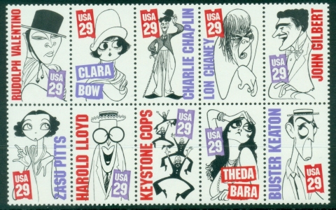 USA-1994-Stars-of-the-Silent-Screen-MUH