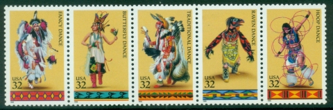 USA-1996-American-Indian-Dances-Issue-MUH