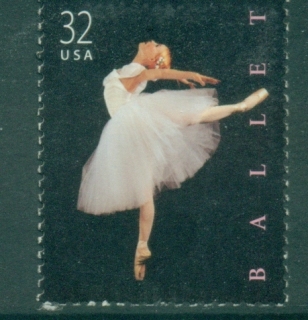USA-1998-American-Ballet-Self-Adhesive-MUH