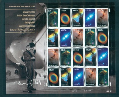 USA-2000-Sc3384-88a-Hubble-Space-telescope-Images-Pane-20-MUH-lot53680