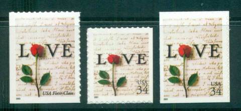 USA-2001-Sc3496-98-34c-Love-MUH-lot53729