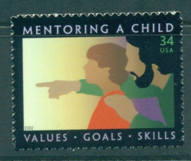 USA-2002-Sc3556-Mentoring-a-Child-MUH-lot53822