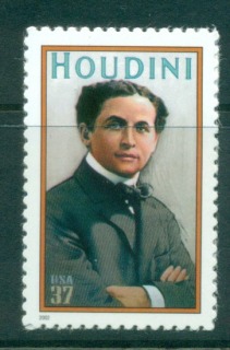 USA-2002-Sc3651-Harry-Houdini-MUH-lot53814