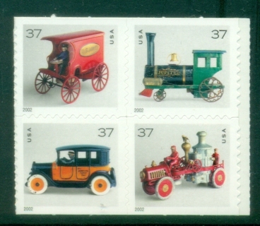 USA-2002-Xmas-Antique-Toys-MUH