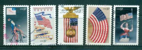 USA-2003-Sc3776-80-Old-Glory-FU-lot53891