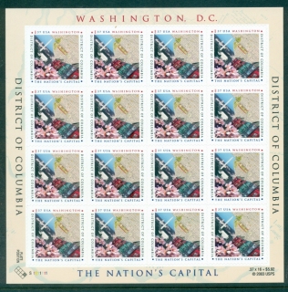 USA-2003-Sc3813-District-of-Columbia-Pane-16-MUH-lot33725