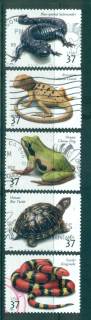 USA-2003-Sc3814-18-Reptiles-Amphibians-FU-lot53893