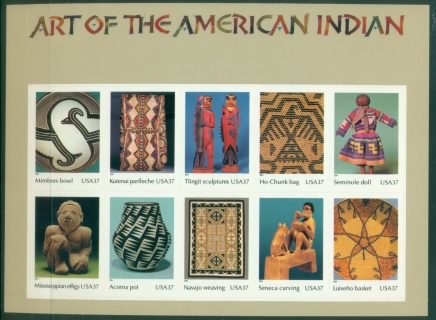 USA-2004-Art-of-the-American-Indian-pane-MUH